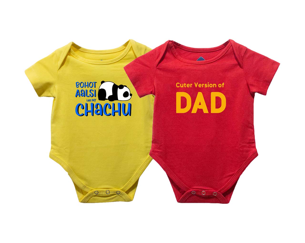 Aalsi Chachu-Cuter Dad - Yellow - image 1