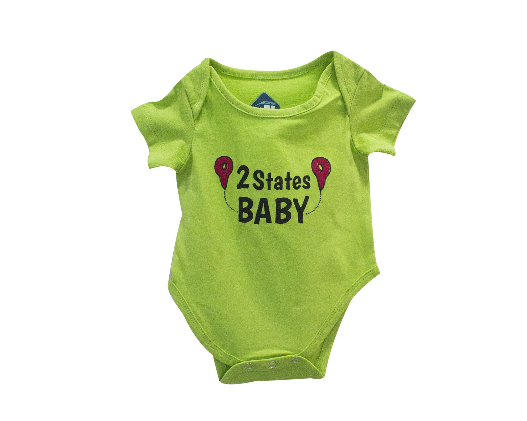 TWO STATES BABY ROMPER - Green - image 1