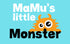 MAMAS LITTLE MONSTER ROMPER - Blue - image 1
