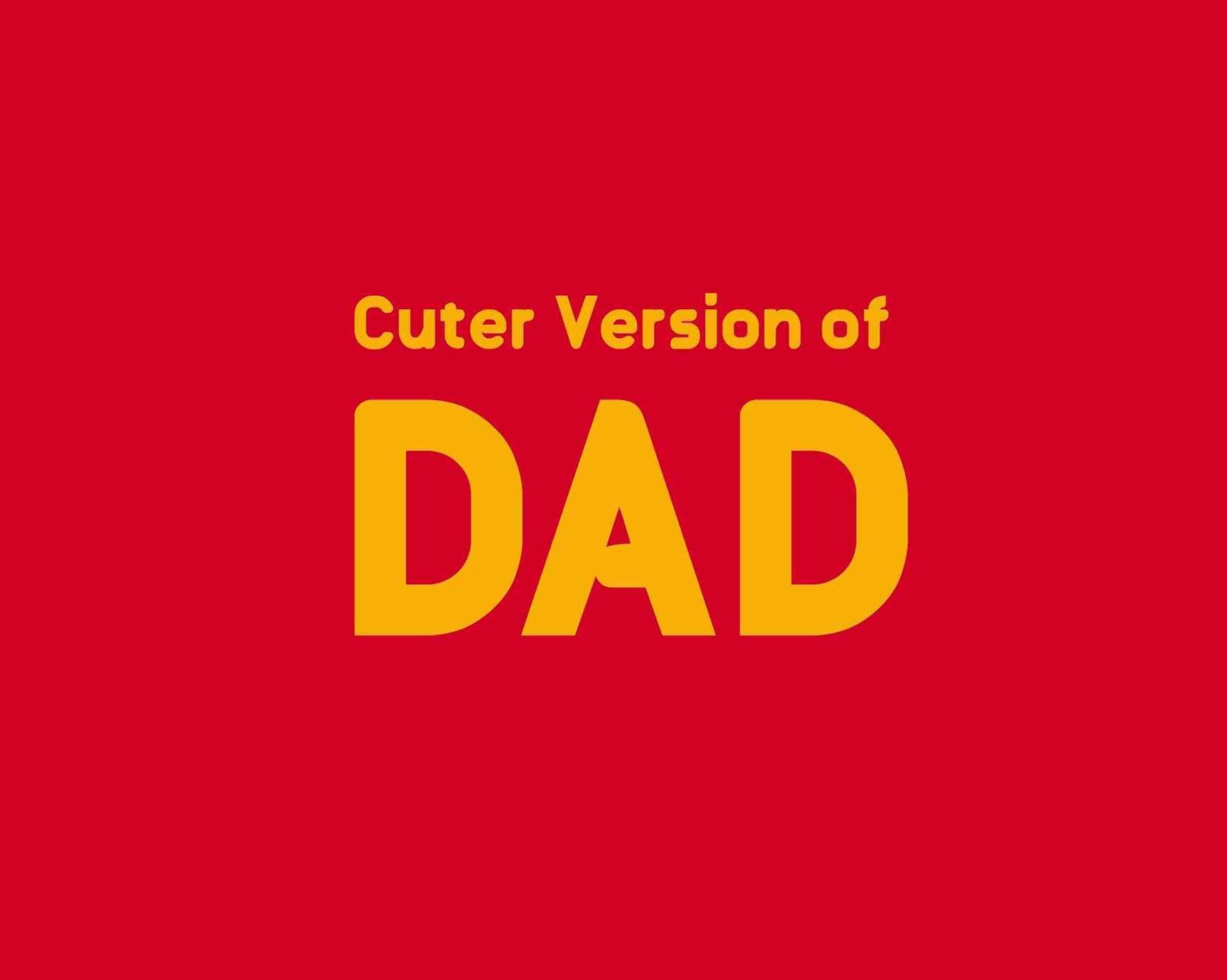 CUTER VERSION OF DAD ROMPER - Red - image 1