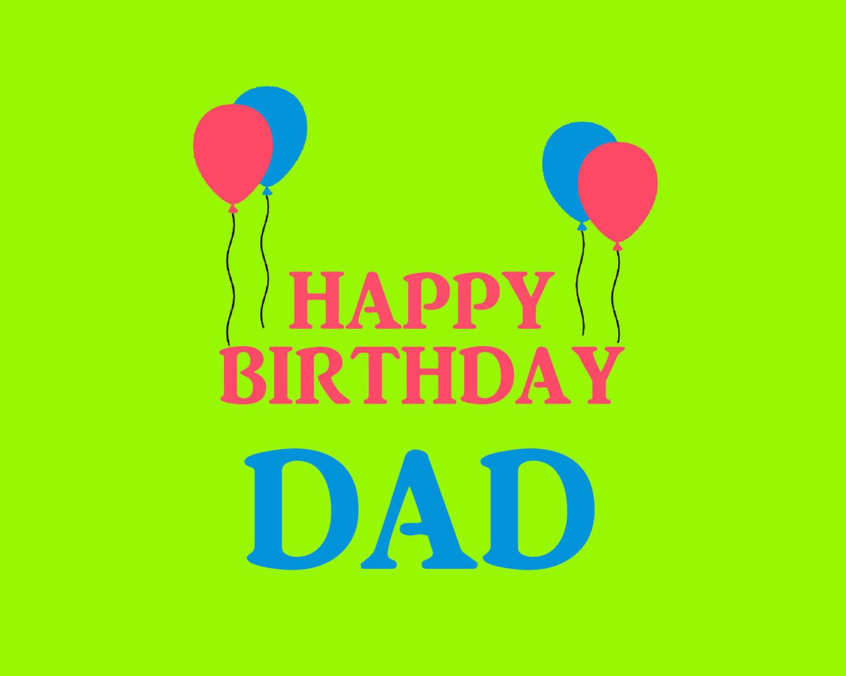 HAPPY BIRTHDAY DAD ROMPER - Green - image 1