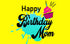 HAPPY BIRTHDAY MOM - Yellow - image 1