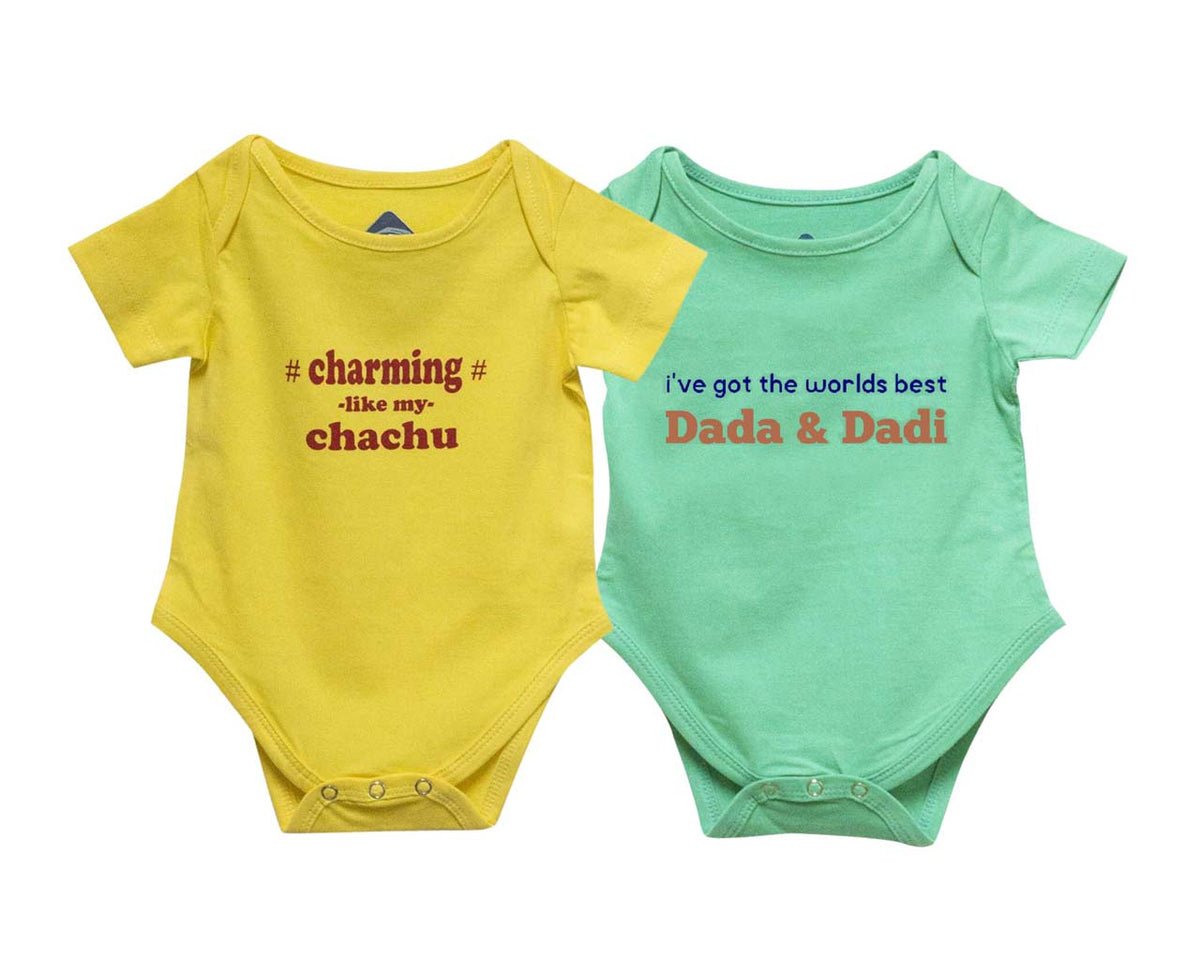 Charming Chachu-Best Dada Dadi - Yellow - image 1