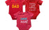 Dad-Maasi-Mom - Red - image 1