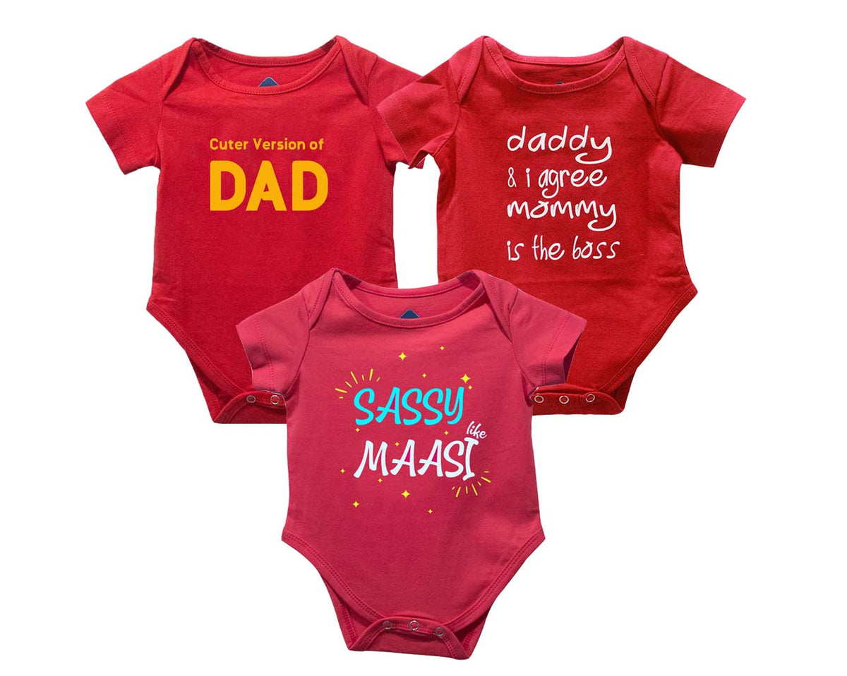 Dad-Maasi-Mom - Red - image 1