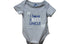 BEST UNCLE ROMPER - Grey - image 1