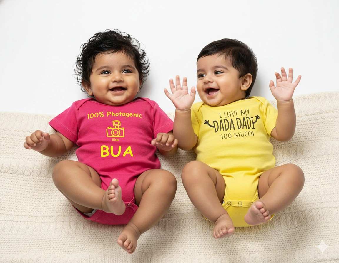 Photogenic Bua-Love Dada Dadi - Yellow - image 2