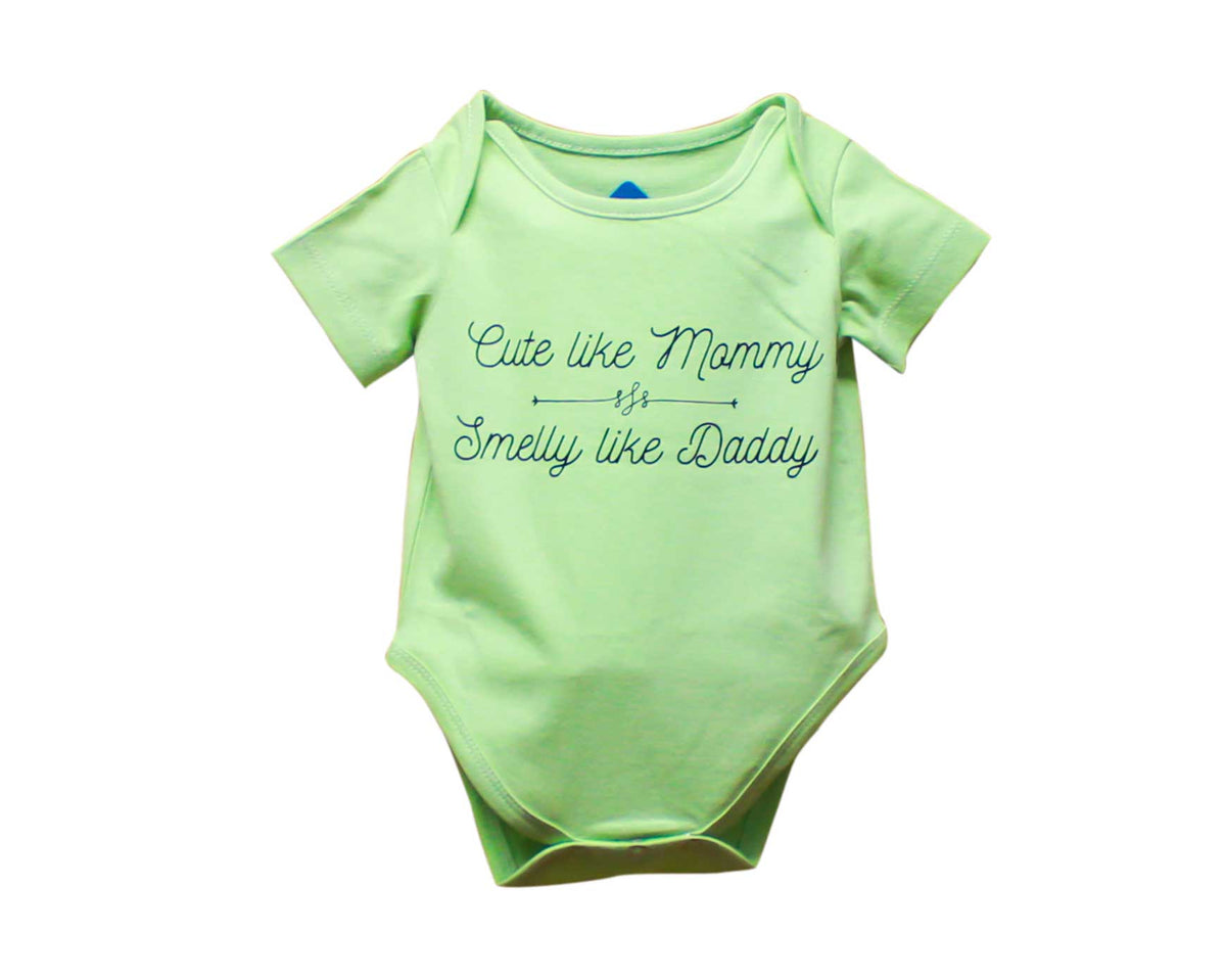 CUTE LIKE MOMMY ROMPER - Green - image 2