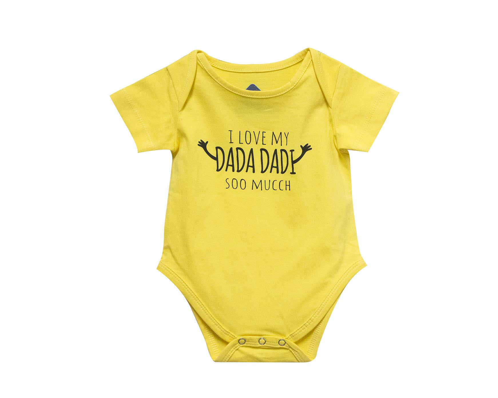 I LOVE DADA DADI ROMPER - Yellow - image 2