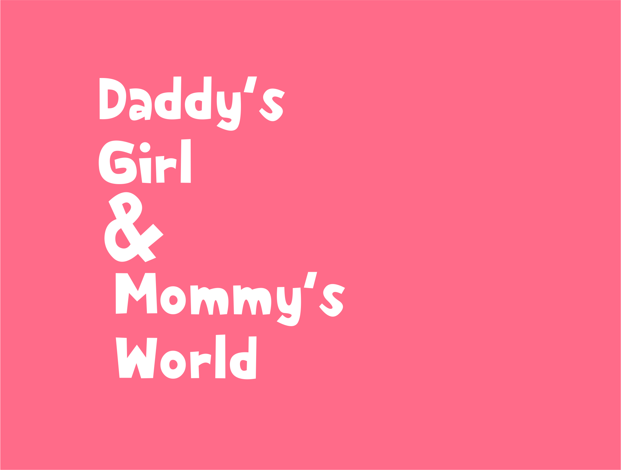 DADDY GIRL PINK ROMPER - Pink - image 1