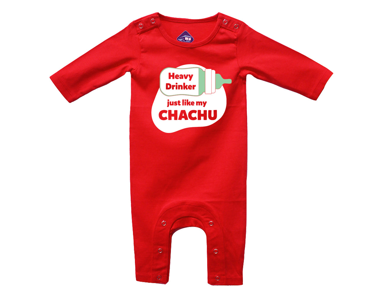 Heavy Drinker Like Chachu Full Romper — image 2