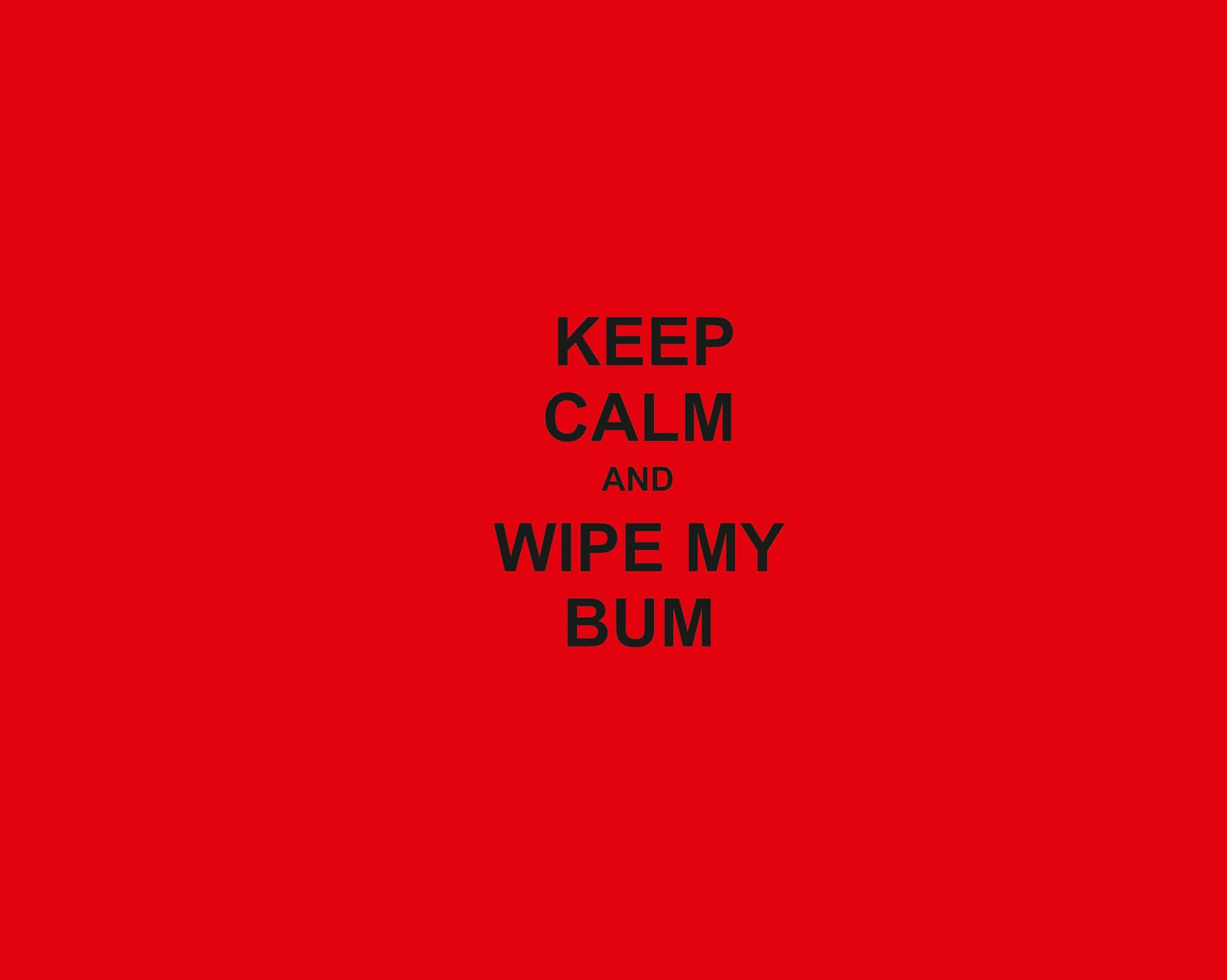 KEEP CALM - Red - image 1