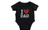 I LOVE DAD ROMPER - Black - image 2