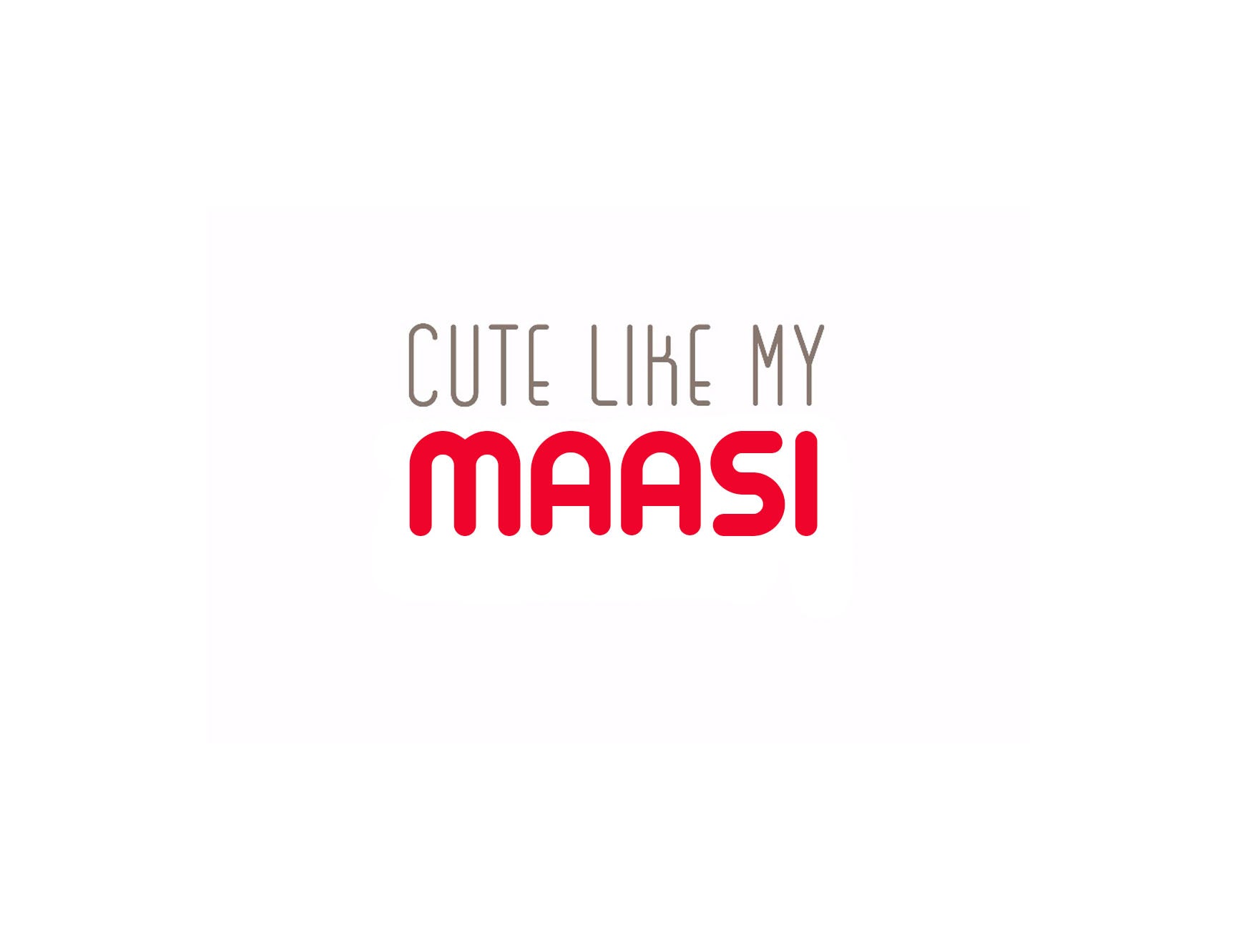 CUTE LIKE MY MAASI ROMPER - White - image 2