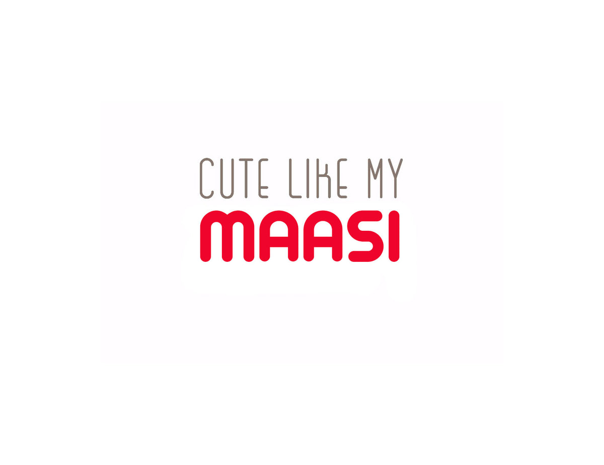 CUTE LIKE MY MAASI ROMPER - White - image 2