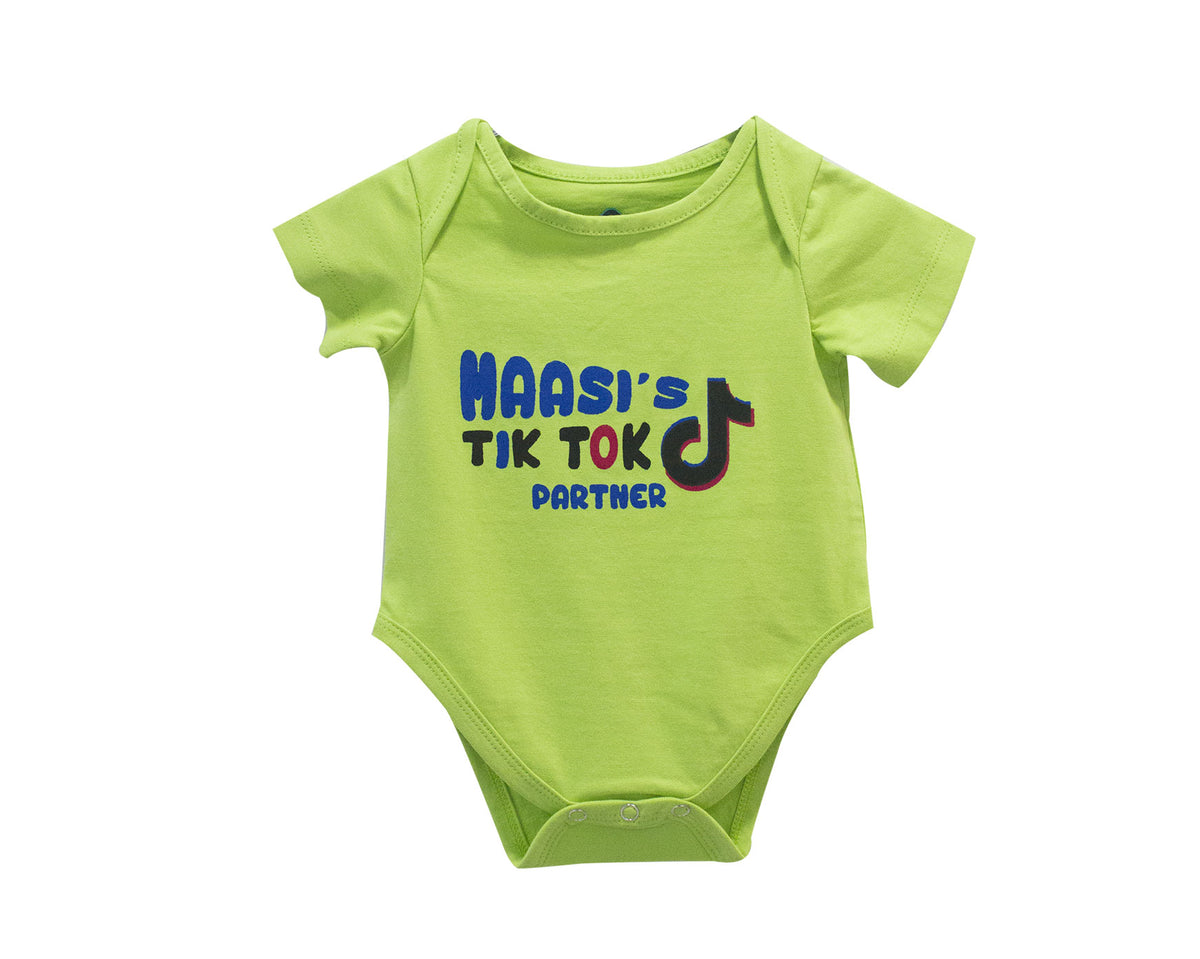MAASIS TIK TOK PARTNER ROMPER - Green - image 2
