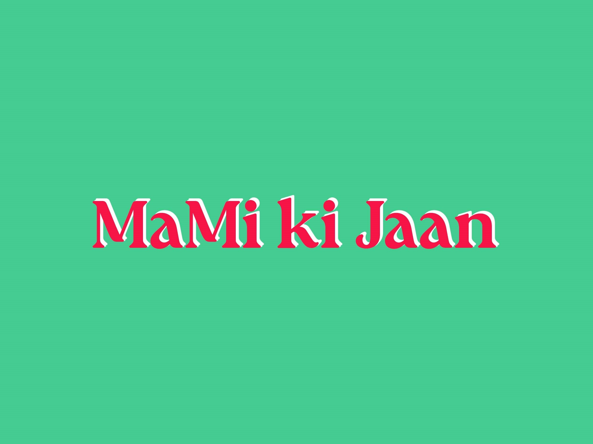 MAMA MAMI KI JAAN - Green - image 1