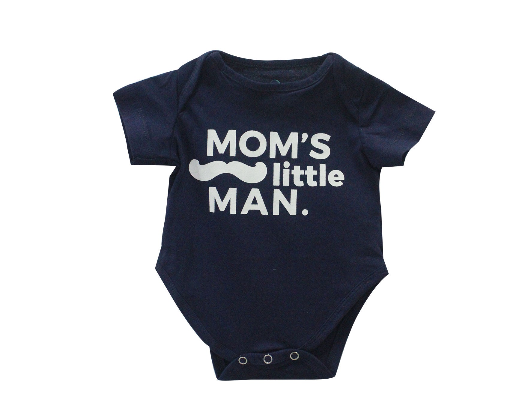 MOMS LITTLE MAN ROMPER BLUE - Blue - image 1