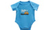 MAMAS LITTLE MONSTER ROMPER - Blue - image 2