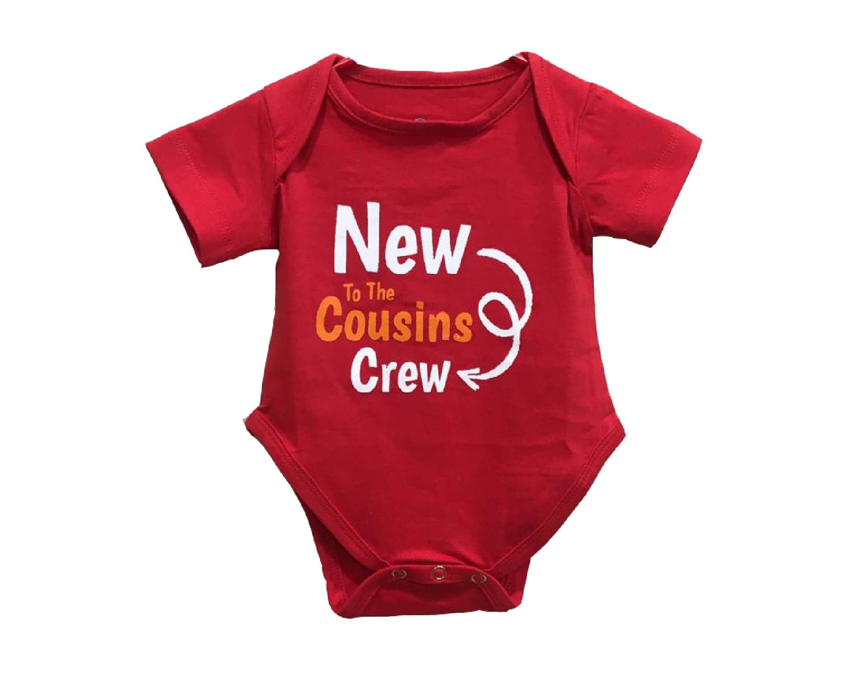 COUSINS CREW ROMPER - Red - image 3