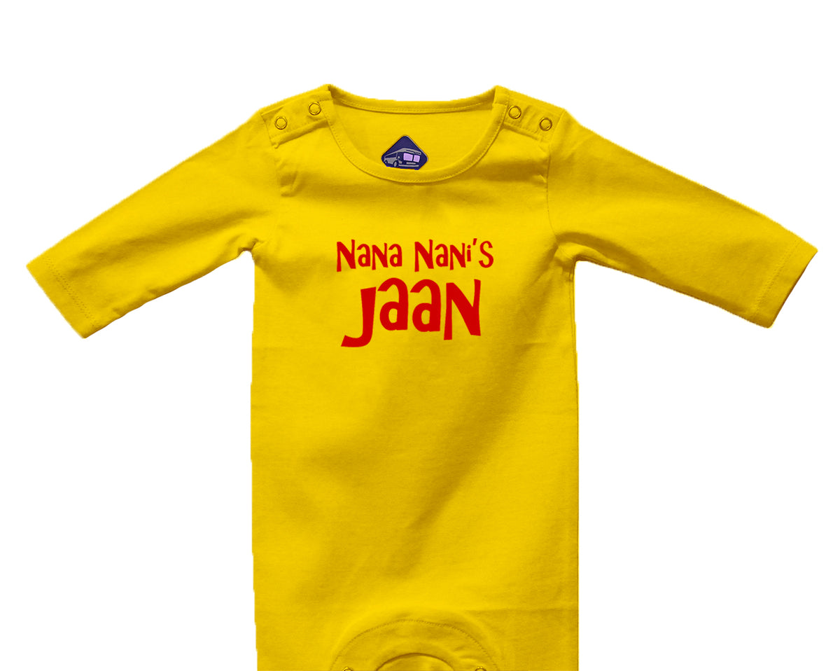 Nana Nanis Jaan Full Romper - Yellow - image 1