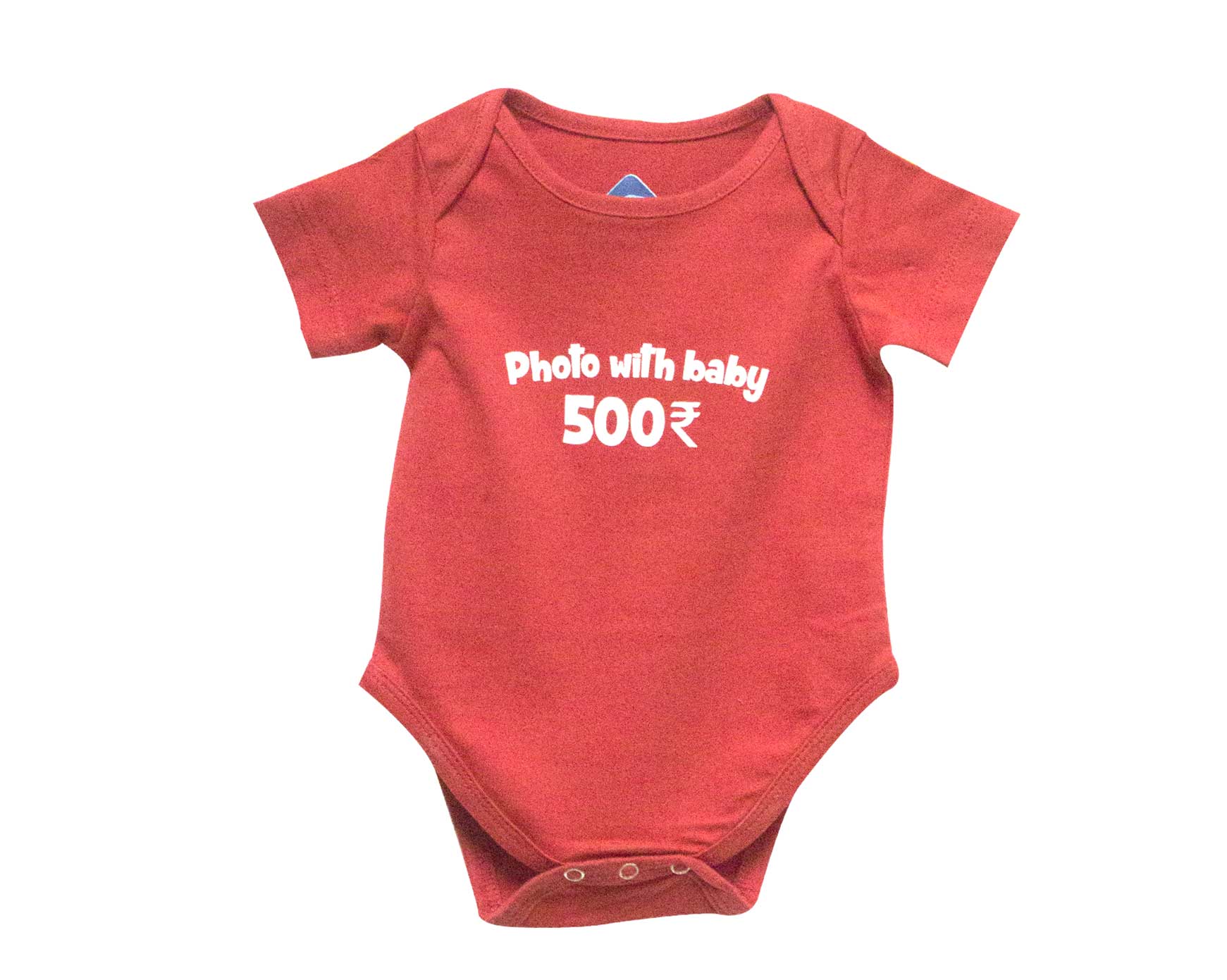 PHOTO WITH BABY 500 ROMPER - Red - image 2