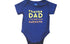 THANKS DAD ROMPER - Blue - image 2