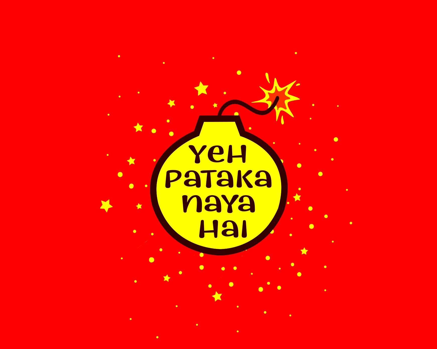 YEH PATAKA NAYA HAI - Red - image 2