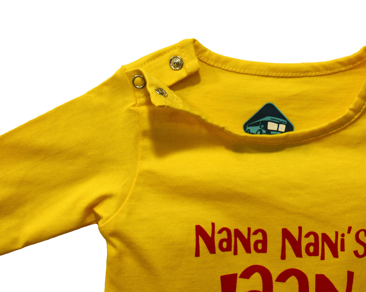 Nana Nanis Jaan Full Romper - Yellow - image 3
