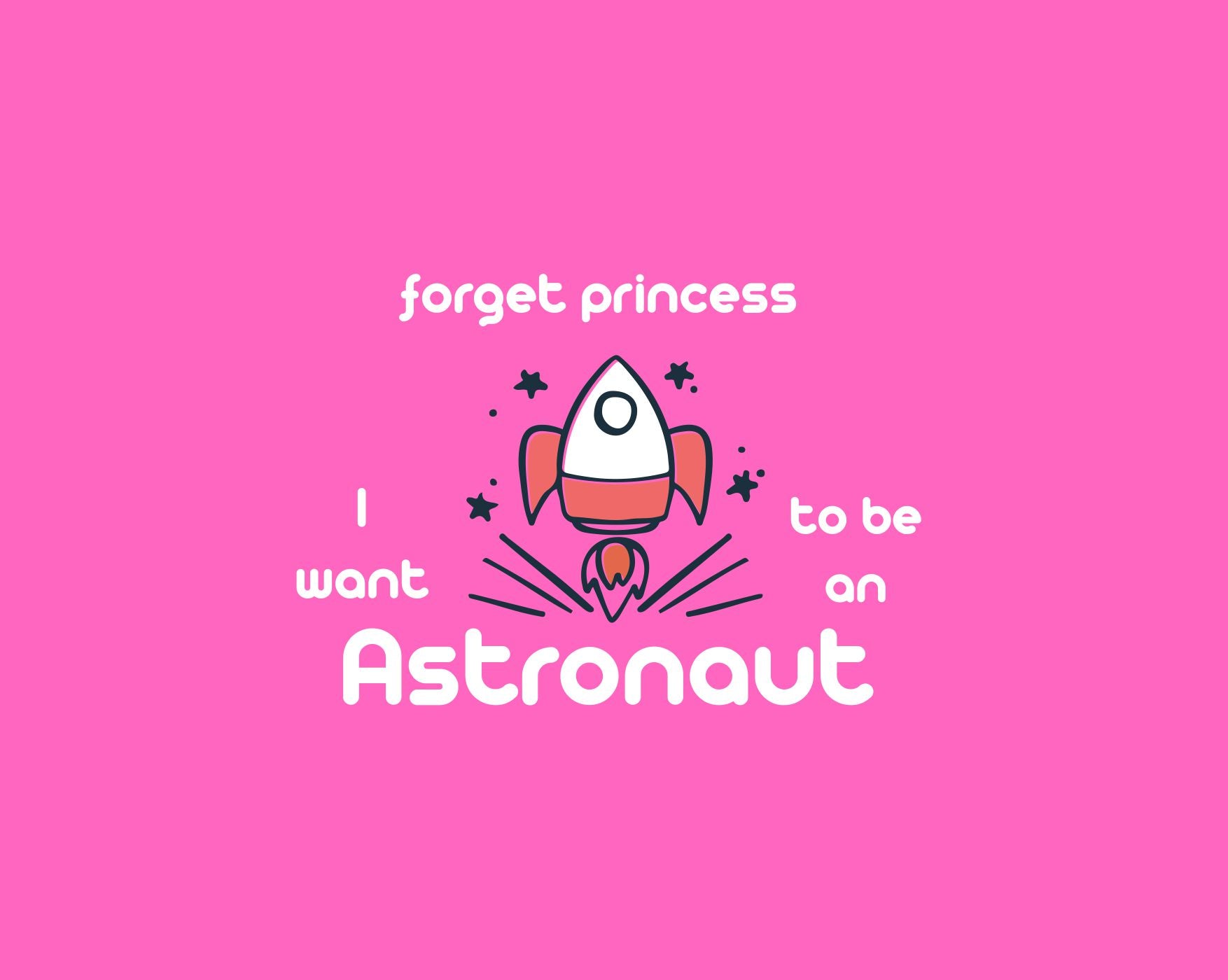 ASTRONAUT T-SHIRT - Pink - image 2