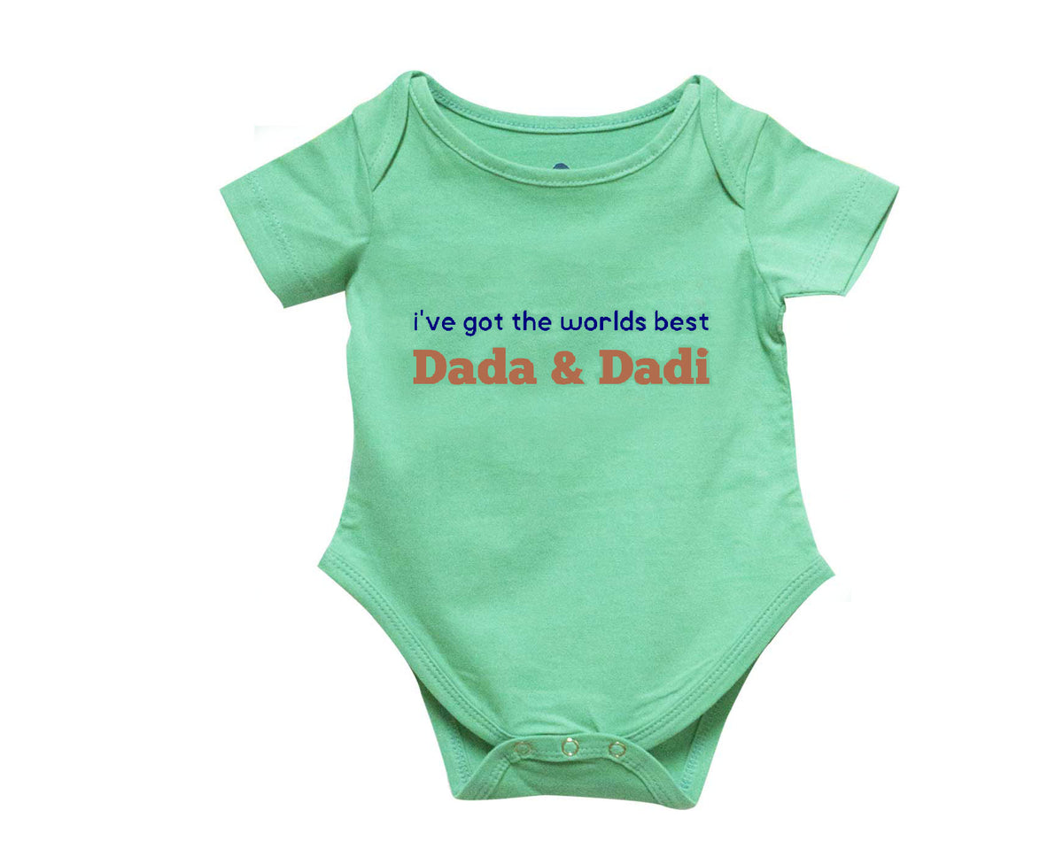 BEST DADA DADI ROMPER - Green - image 2