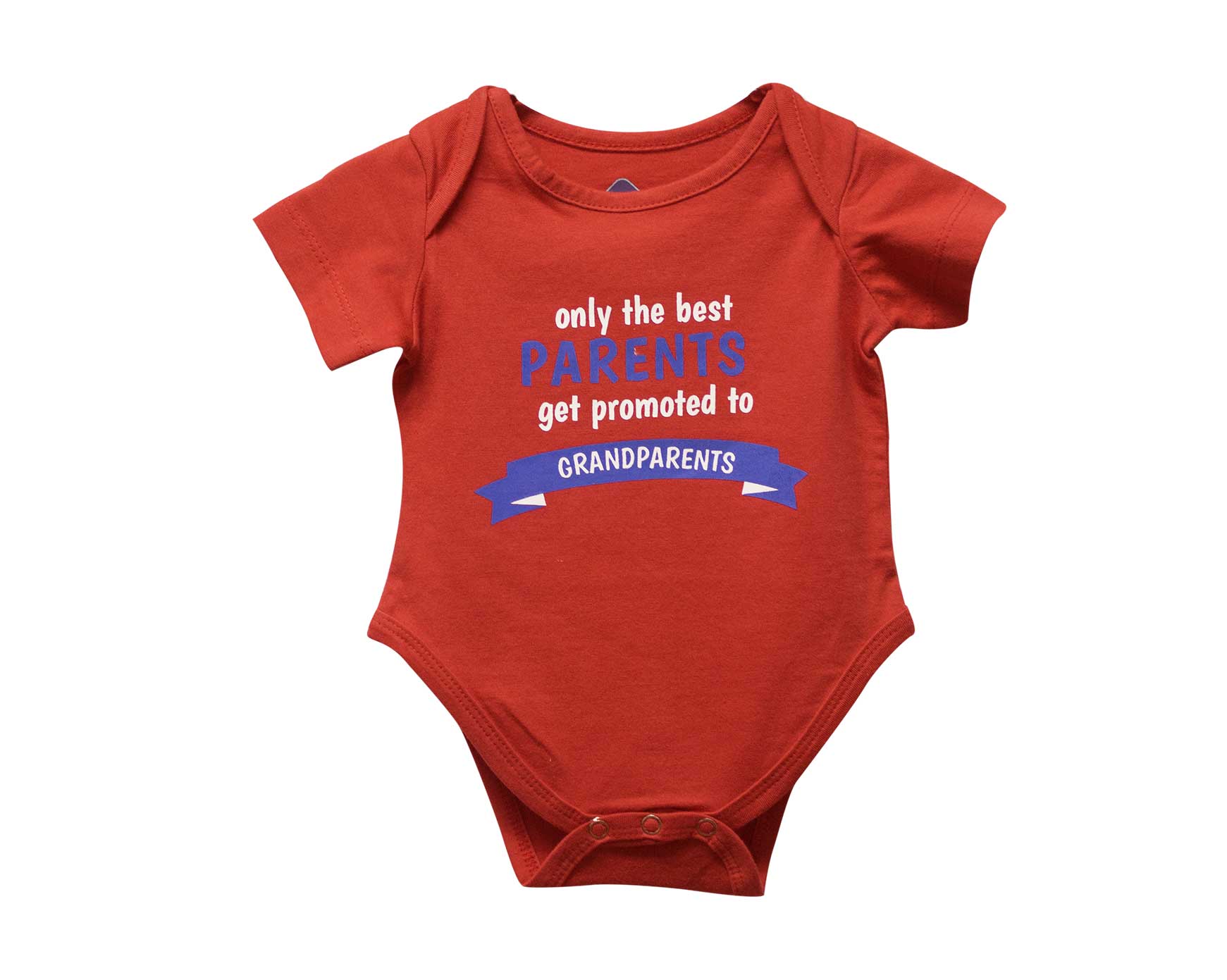BEST PARENTS ROMPER - Red - image 2