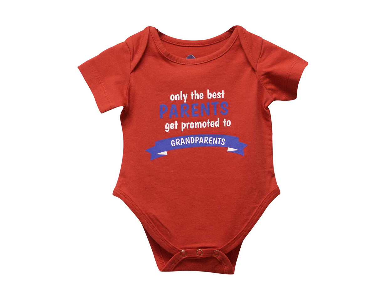 BEST PARENTS ROMPER - Red - image 2