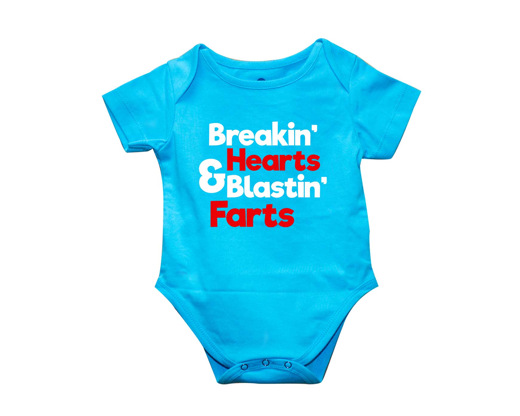 BREAKING HEARTS ROMPER - Blue - image 2
