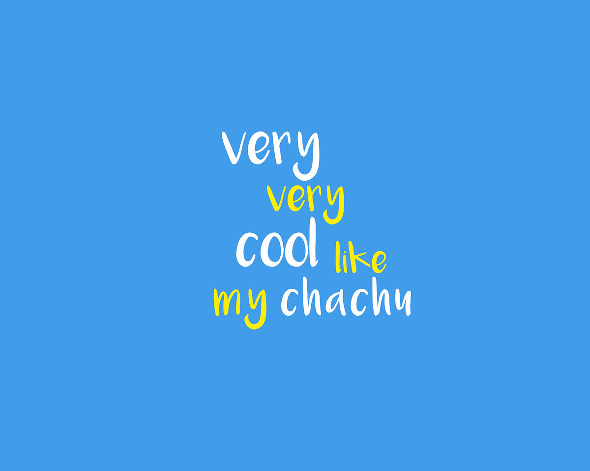 COOL LIKE MY CHACHU ROMPER - Blue - image 1