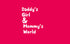 DADDYS GIRL MOMMYS WORLD ROMPER - Pink - image 1