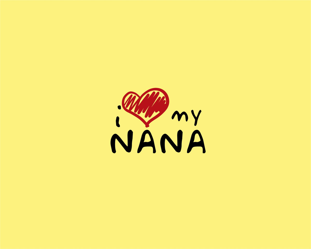 I LOVE MY NANA ROMPER - Yellow - image 1