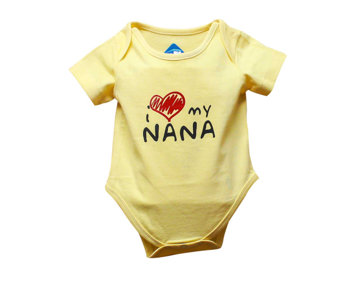 I LOVE MY NANA ROMPER - Yellow - image 2