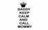 DADDY KEEP CALM ROMPER - White - image 1
