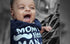 MOMS LITTLE MAN ROMPER BLUE - Blue - image 3