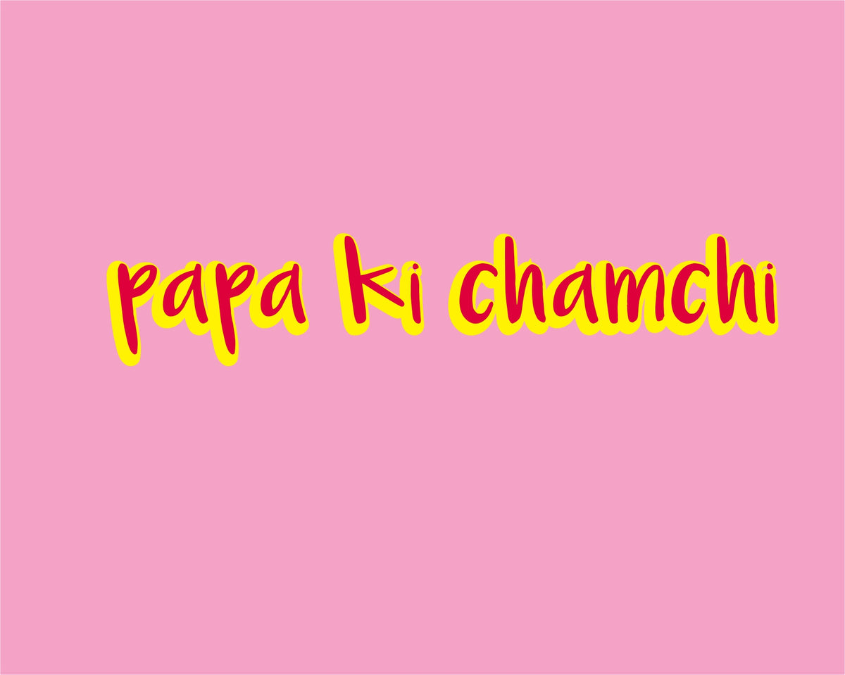 PAPA KI CHAMCHI ROMPER - Pink - image 2