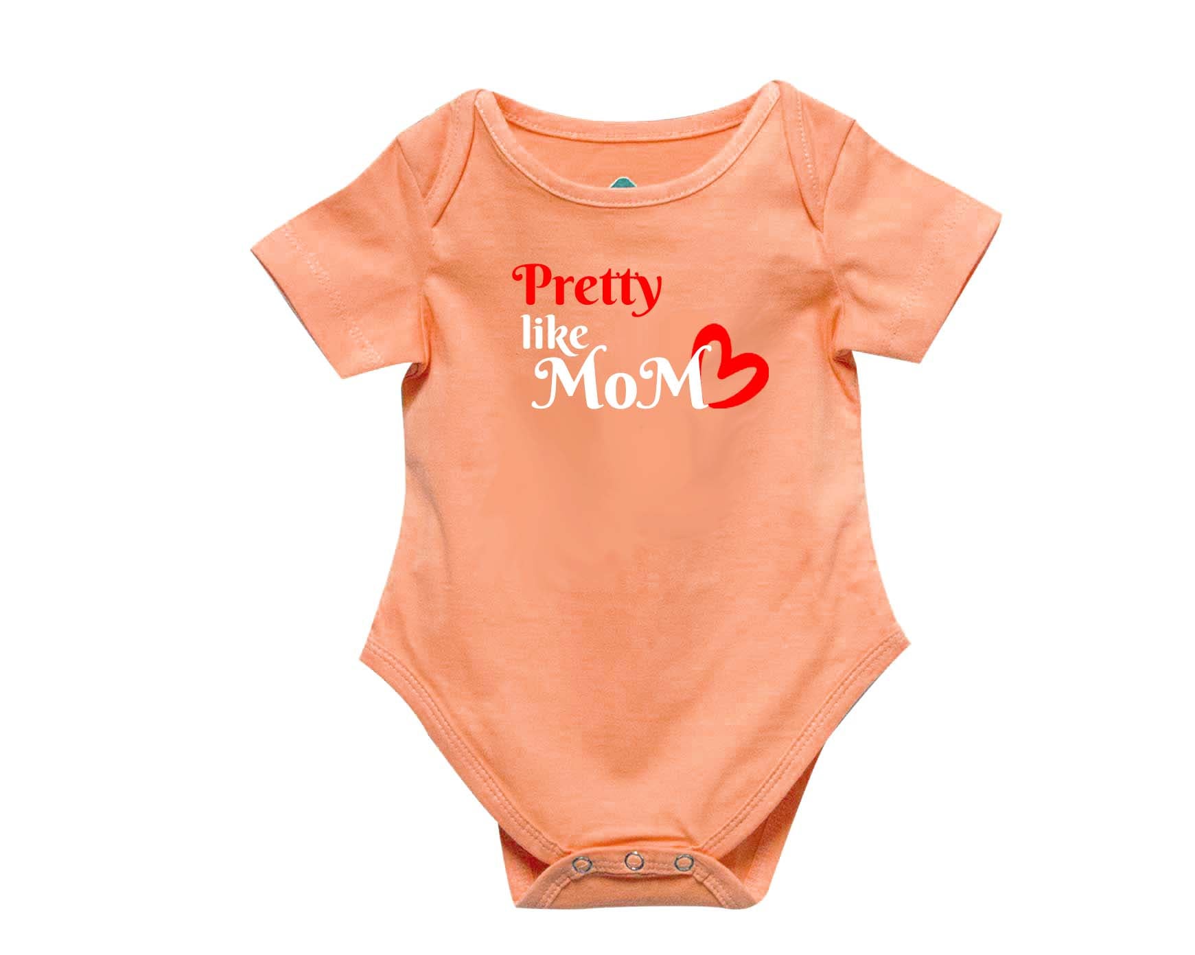 PRETTY LIKE MOM ROMPER - Pink - image 1