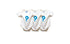 SURPRISE 3 ROMPERS - White - image 1