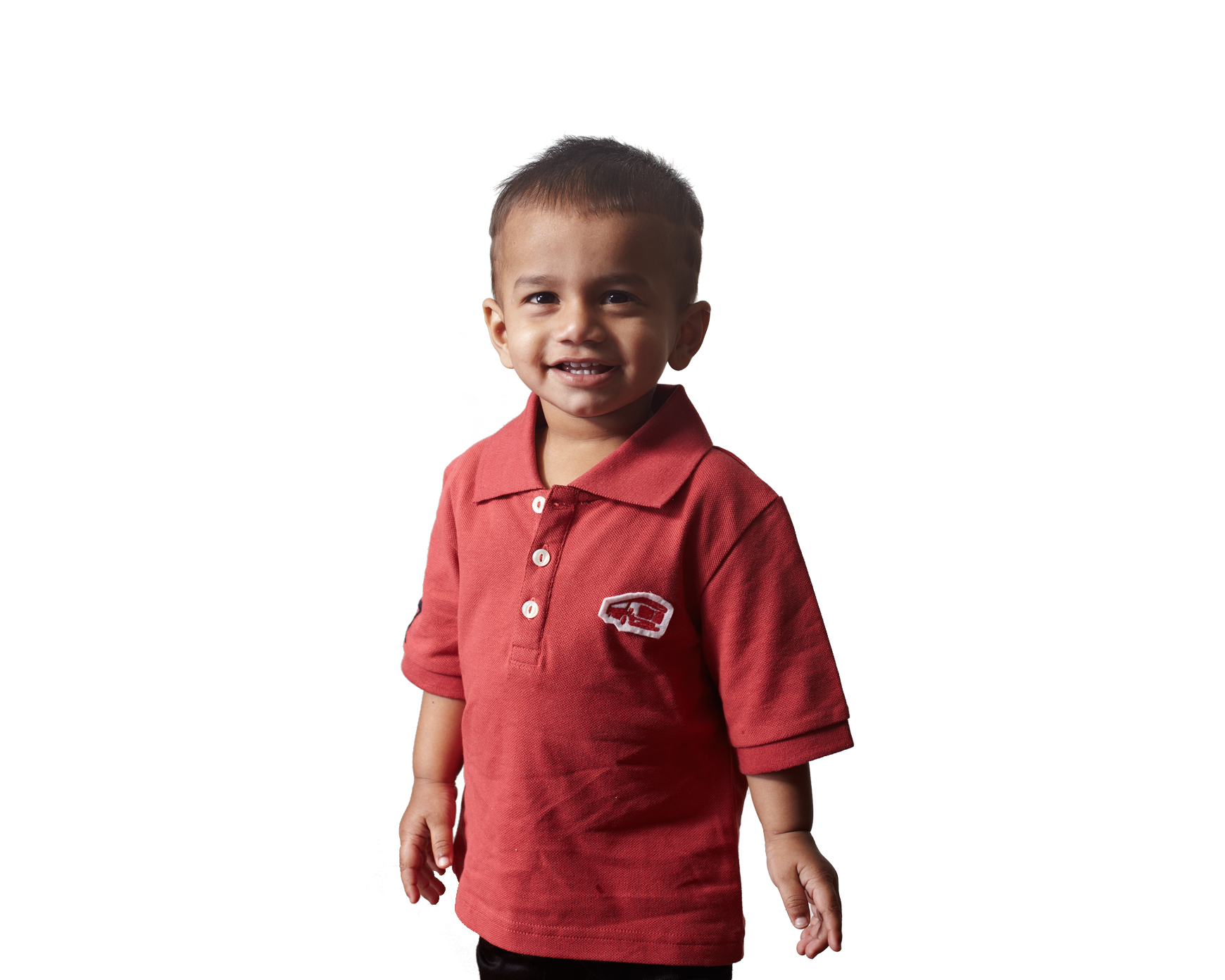 KIDS-POLO-RED